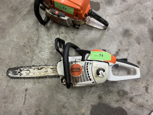 Bild LOS 74 - Benzin-Motorsäge, Fab. Stihl Typ MS201C