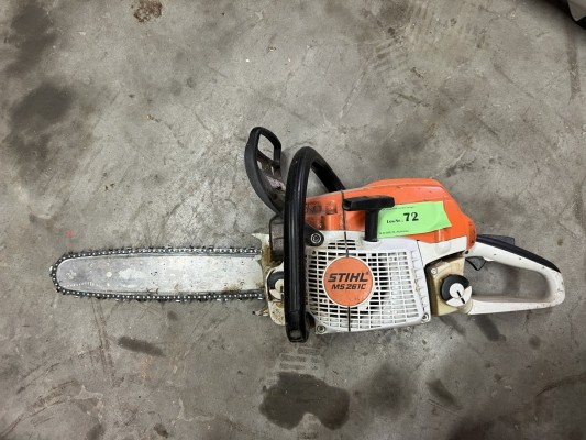 Bild LOS 72 - Benzin-Motorsäge, Fab. Stihl Typ MS261